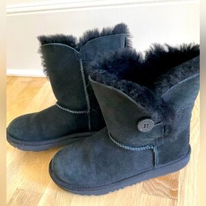 UGG Black Boots Size 4